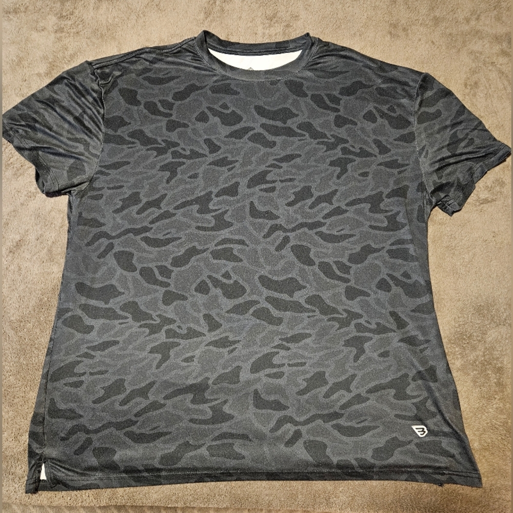 Burlebo - Men's Go To Tee - Black Camo